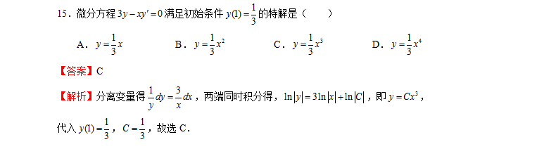 2021贵州专升本3月数学测试题（三）(图5)
